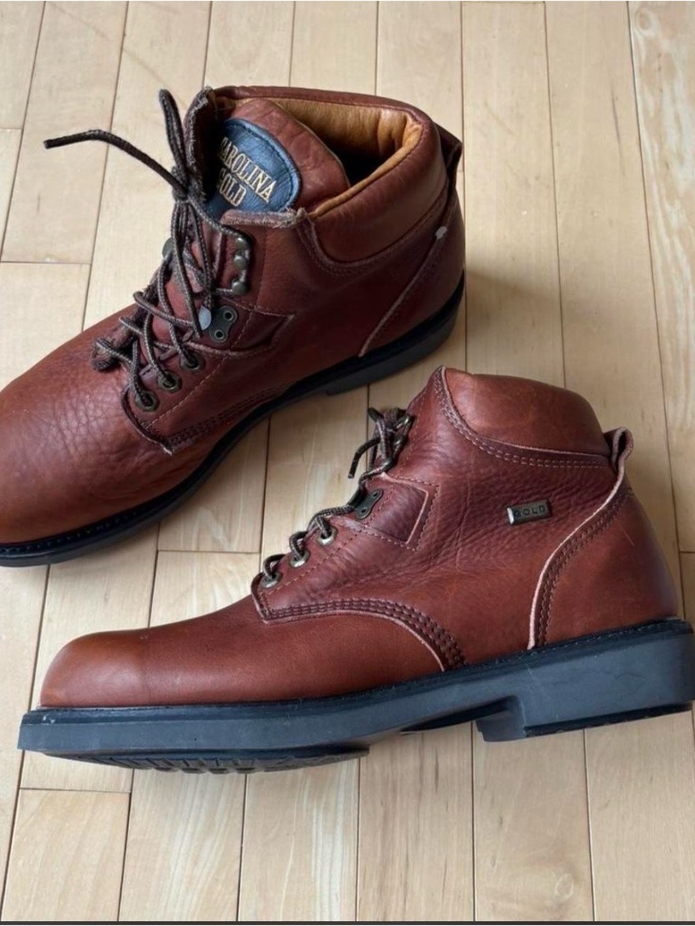 Men’s Carolina Boots “Carolina Gold” Y2K 90s 2000s